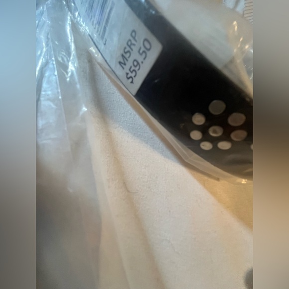 NWT Lucky Brand Brown Genuine Leather Women's Stud Western Belt Size L - Picture 7 of 9